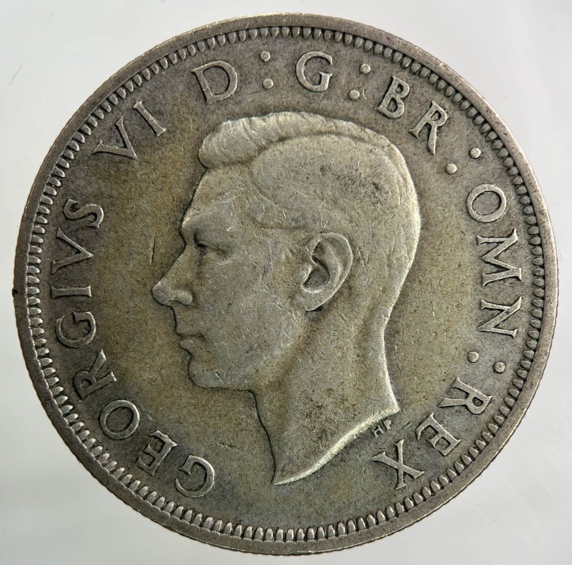 1937 George VI Half - Crown Silver Coin | Fine Collectable Grade