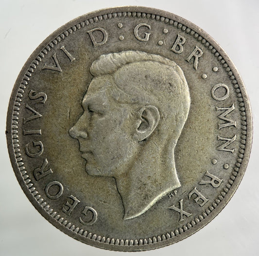 1937 George VI Half - Crown Silver Coin | Fine Collectable Grade