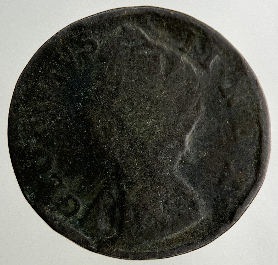 1739 George II 2nd Farthing Coin | Collectable Grade