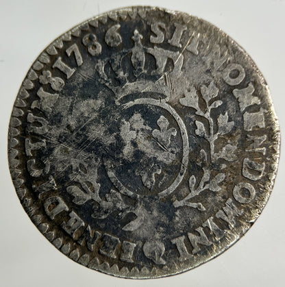 1786 France 1/10 Ecu Silver Coin | Collectable Grade