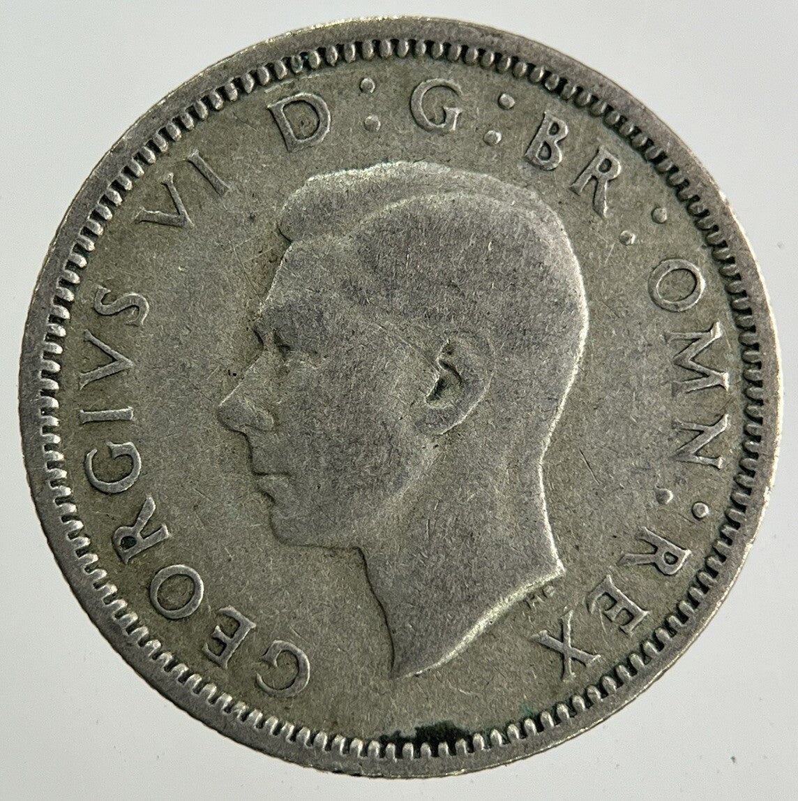 1942 George VI Sixpence Silver Coin | Fine Collectable Grade