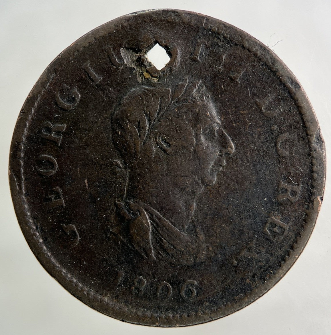1806 George III 3rd Half - Penny Coin | Collectable Grade
