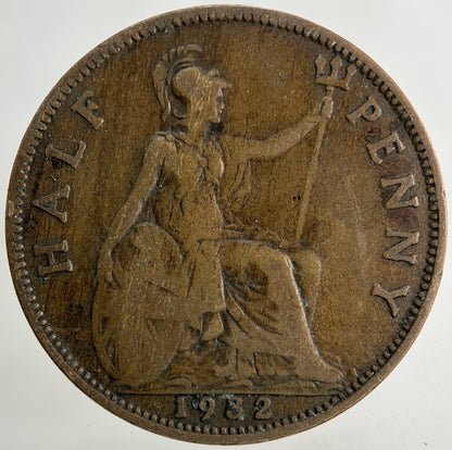 1932 George V Half - Penny Coin | Collectable Grade