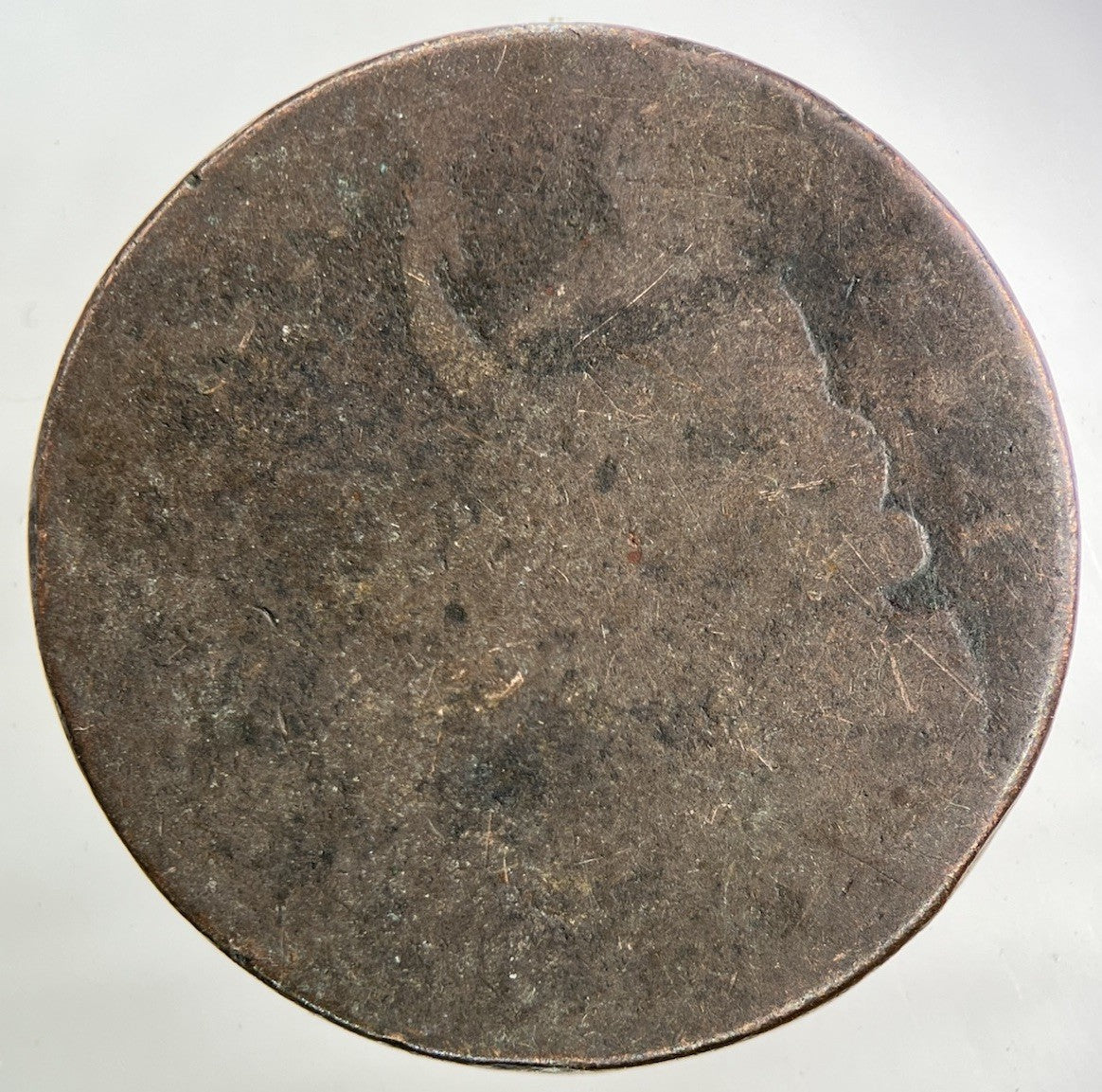 British William III 3rd Half - Penny Coin | Worn Grade