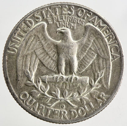 1962 - D US USA Quarter Dollar Silver Coin | Very High Grade