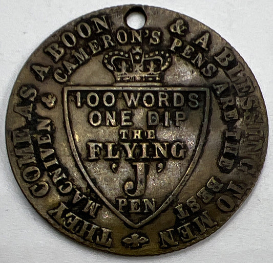 Macniven & Cameron Flying J Pen Coin Token | Fine Collectable Grade | a1055