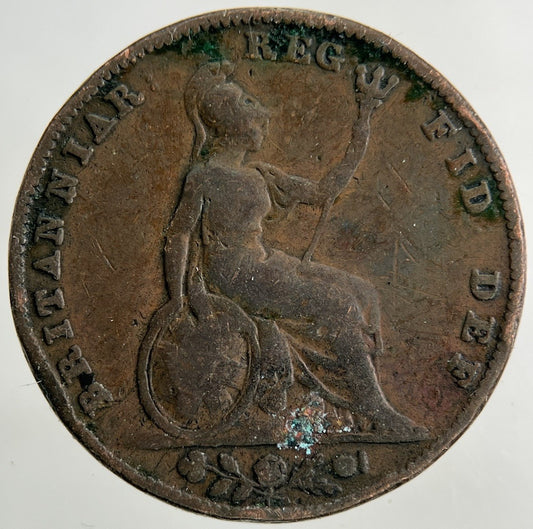 1839 Victoria Farthing Coin | Collectable Grade