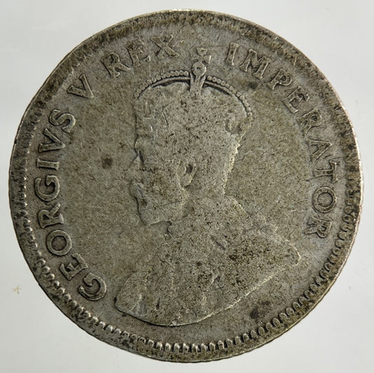 1927 South Africa Sixpence Silver Coin | Fair Grade