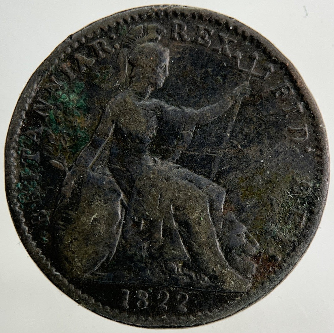1822 George IV Farthing Coin | Collectable Grade