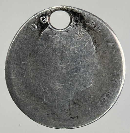 1836 William IV Maundy One - Pence Silver Coin | Fair Grade