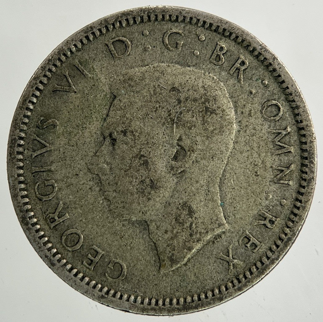 1945 George VI Sixpence Silver Coin | Collectable Grade
