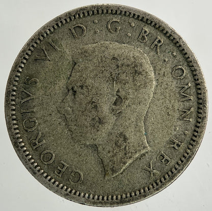 1945 George VI Sixpence Silver Coin | Collectable Grade
