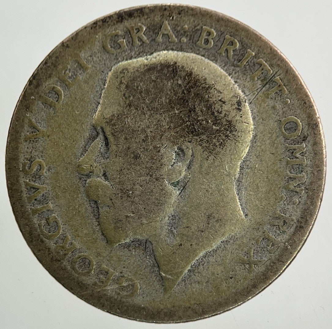 1920 George V Sixpence Silver Coin | Fair Grade
