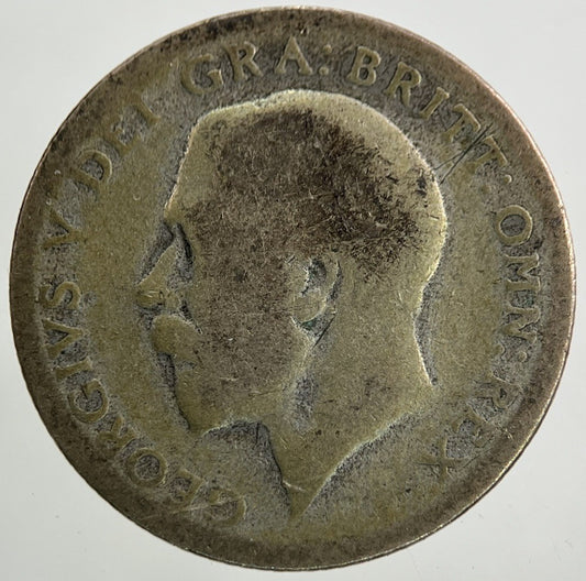 1920 George V Sixpence Silver Coin | Fair Grade
