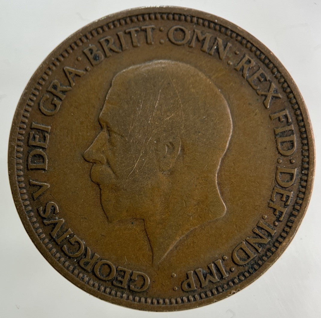 1929 George V Half - Penny Coin | Collectable Grade