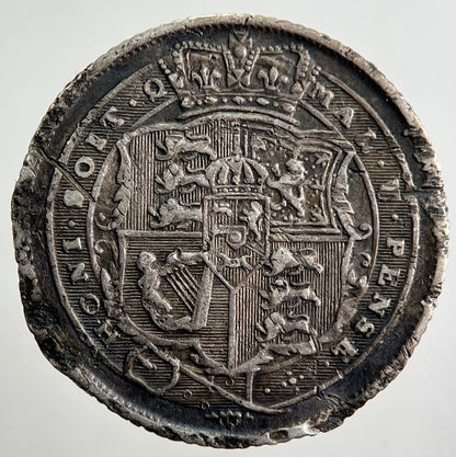 1817 George III 3rd Sixpence Silver Coin | Fine Collectable Grade