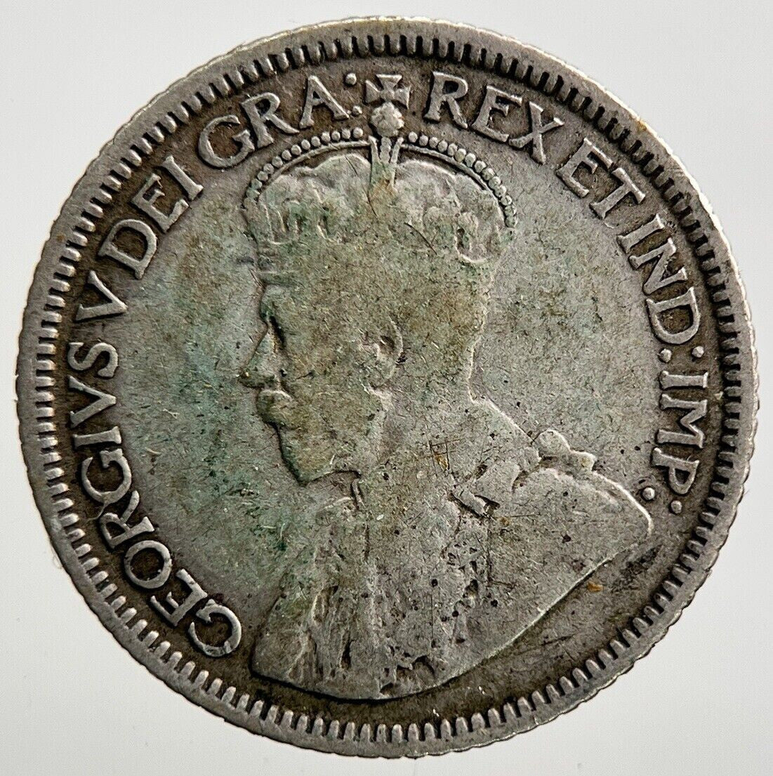 1928 Canadian 10 Cents Silver Coin | Collectable Grade | a2841