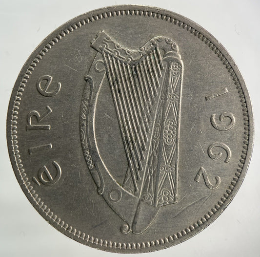 1962 Irish Half - Crown Coin | Fine Collectable Grade