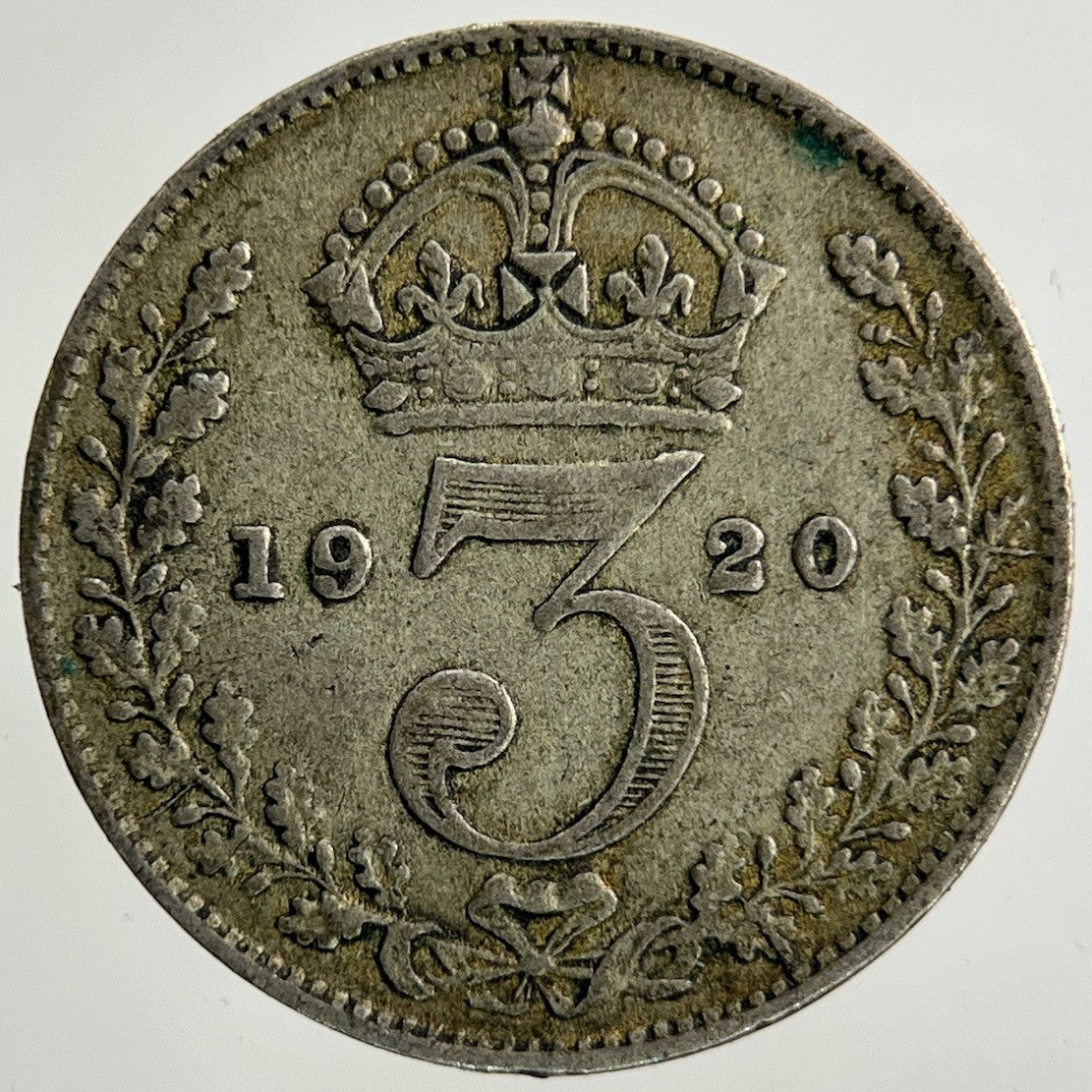 1920 George V Threepence Silver Coin | Collectable Grade