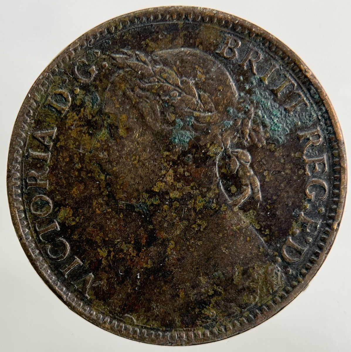 1866 Victoria Farthing Coin | Fine Collectable Grade