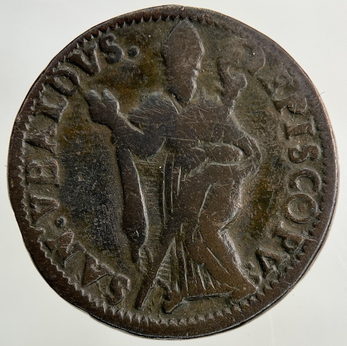 Italy Vatican Papal States 1 Quattrino Coin | Collectable Grade