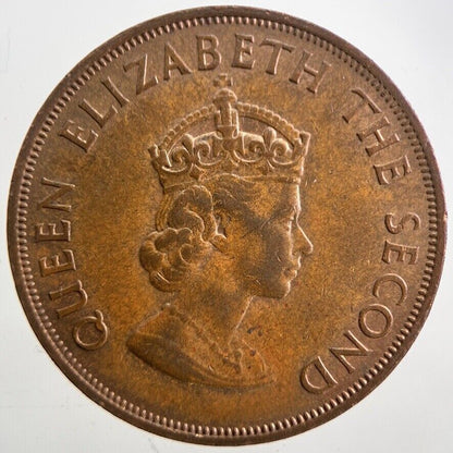 1966 Jersey 1p One Penny Coin | Very High Grade | a4911