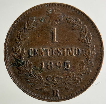 1895 Italy 1 Centesimo Coin | Very High Grade