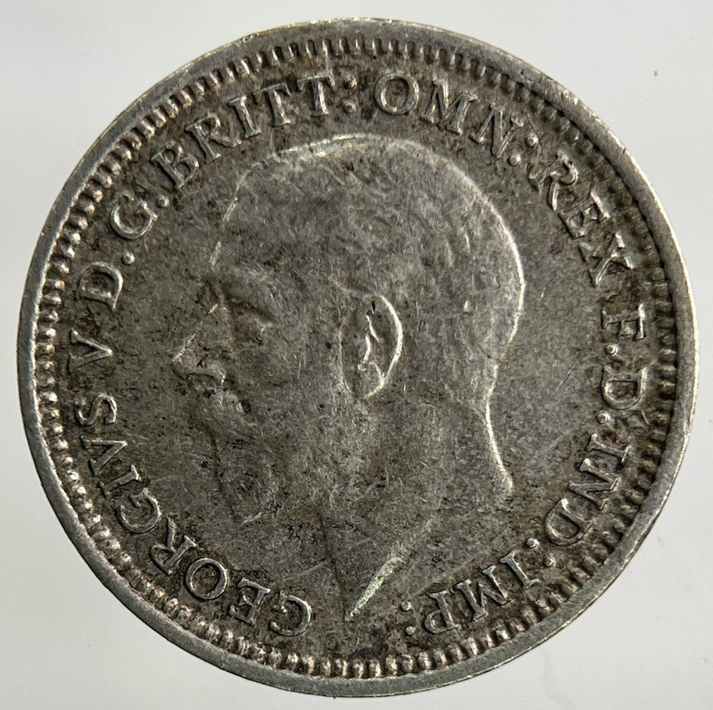 1935 George V Threepence Silver Coin | Very High Grade