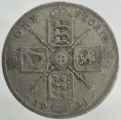1921 George V Florin Silver Coin | Collectable Grade