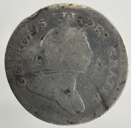 George III 3rd Irish 5 Pence Bank Token Silver Coin | Fair Grade