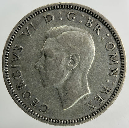 1944 George VI Shilling Silver Coin | Fine Collectable Grade