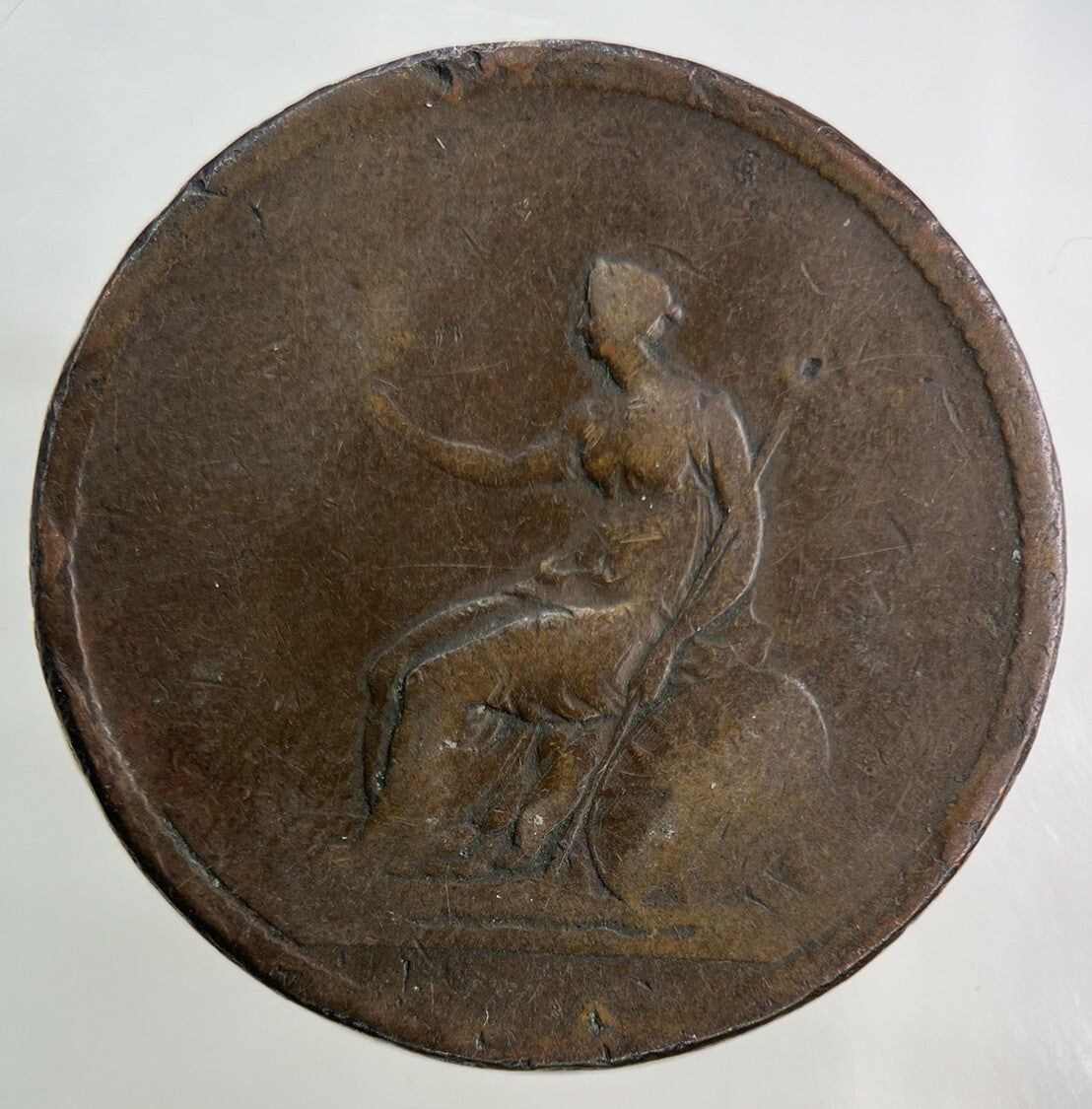 1806 George III 3rd One Penny Coin | Fair Grade