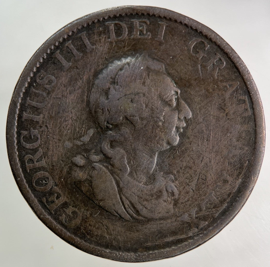 1799 George III 3rd Half - Penny Coin | Collectable Grade