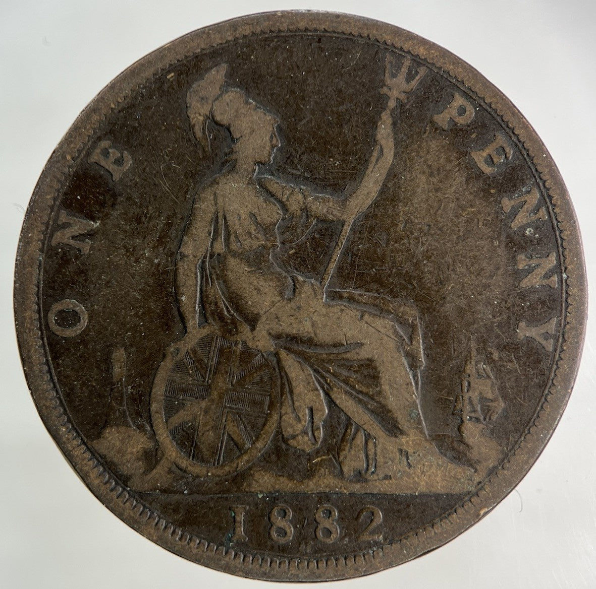 1882 - H Victoria One Penny Coin | Collectable Grade