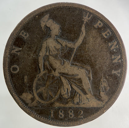 1882 - H Victoria One Penny Coin | Collectable Grade