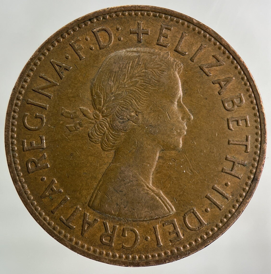 1962 Elizabeth II 2nd One Penny Coin | Fine Collectable Grade