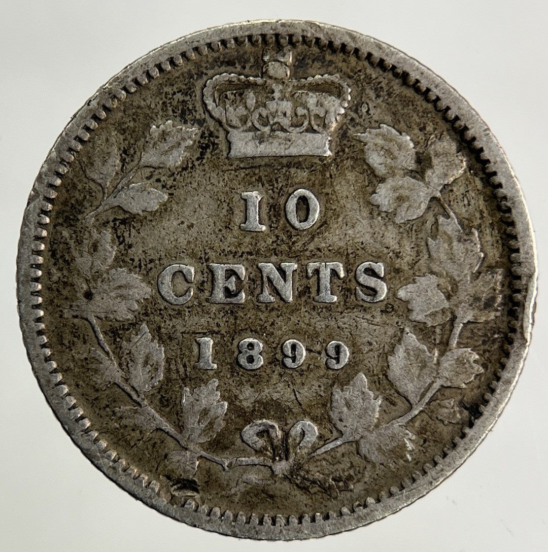 1899 Canada 10 Cents Silver Coin | Collectable Grade