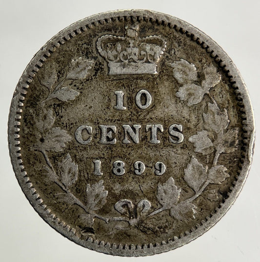 1899 Canada 10 Cents Silver Coin | Collectable Grade