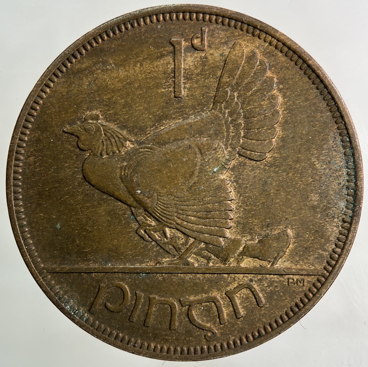 1935 Irish One Penny Coin | Very High Grade
