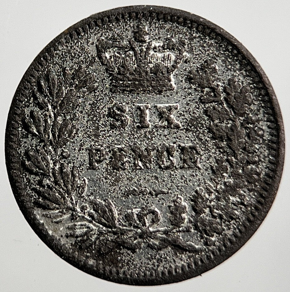 19th Century Victoria Six - Pence Toy Money Coin Token | Collectable Grade | a1337
