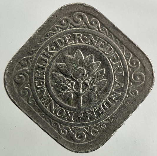 1938 Netherlands 5 Cents Coin | Fine Collectable Grade