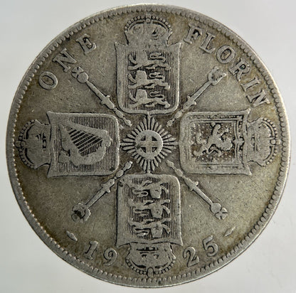 1925 George V Florin Silver Coin | Collectable Grade