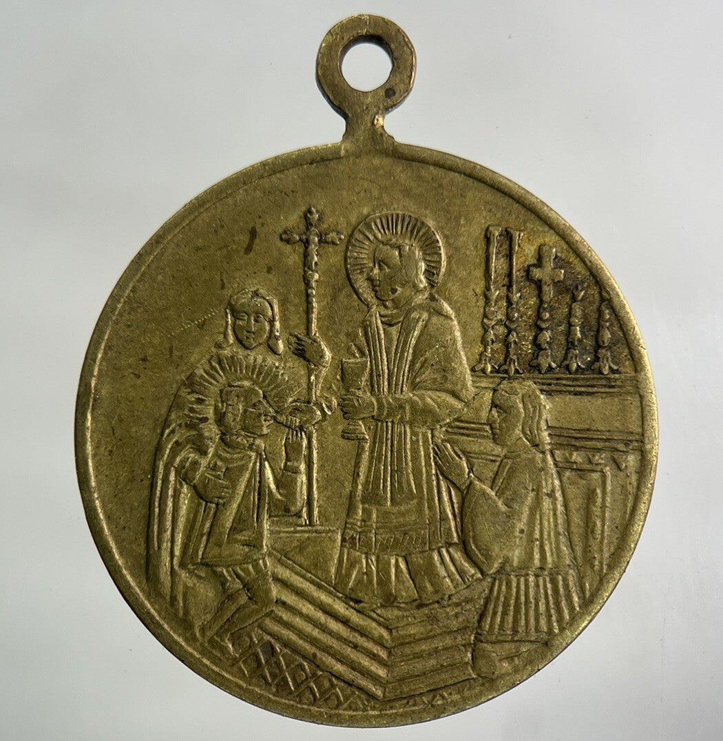 Memoria Della Mia Prima Comunione Medal Token Coin | Fine Collectable Grade
