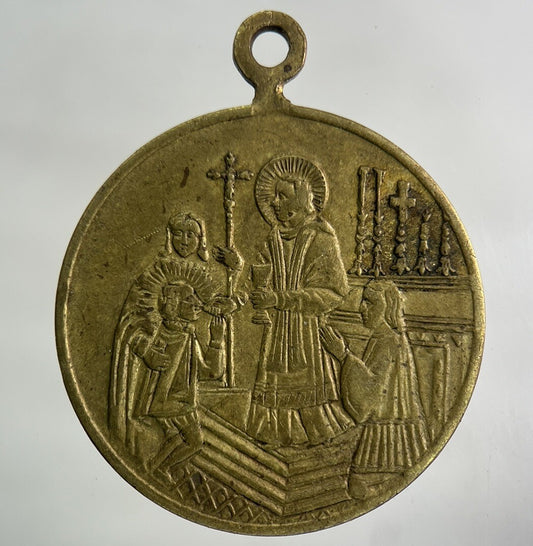 Memoria Della Mia Prima Comunione Medal Token Coin | Fine Collectable Grade