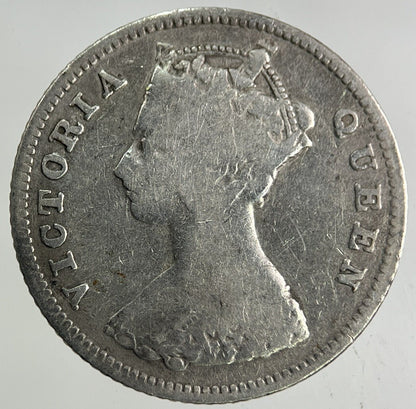 1898 Hong Kong 10 Cents Silver Coin | Collectable Grade
