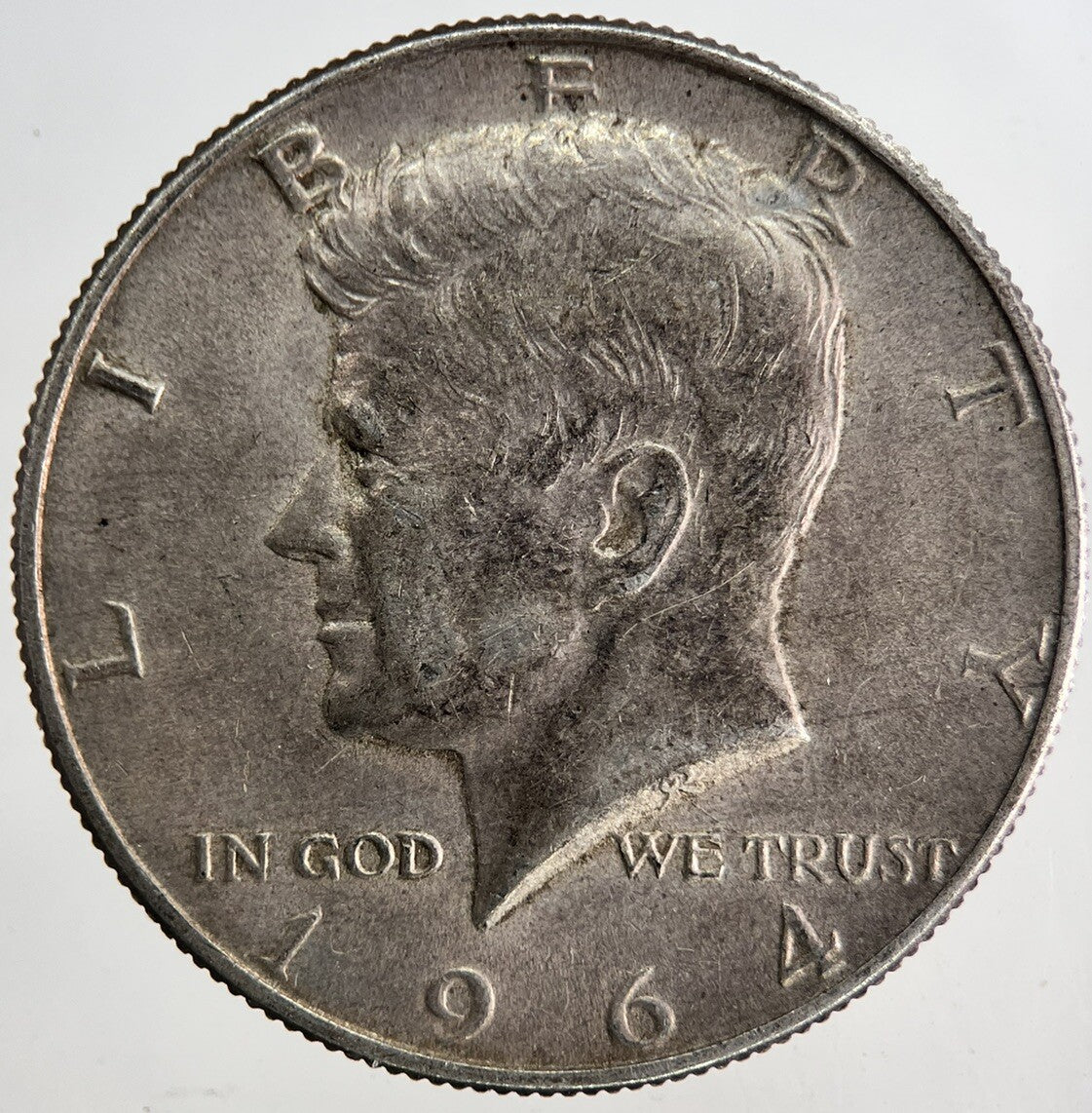 1964 US Kennedy Half Dollar Silver Coin | Fine Collectable Grade | a9161