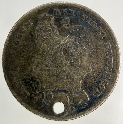 1826 George IV Shilling Silver Coin | Collectable Grade
