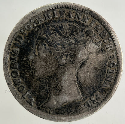 1875 Victoria Threepence Silver Coin | Collectable Grade