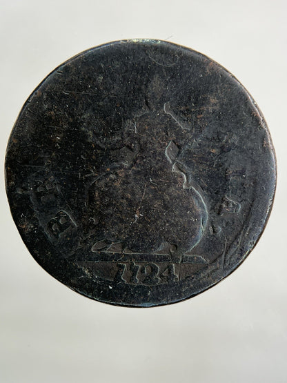 1724 George I 1st Farthing Coin | Collectable Grade
