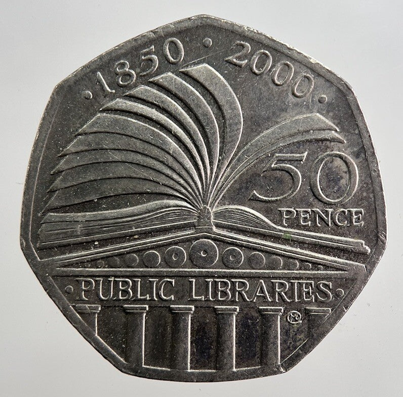 2000 50p 50 Pence Coin | Fine Collectable Grade | a1664